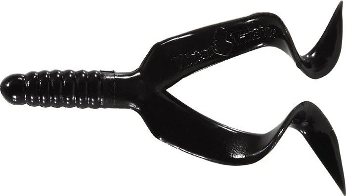 Mister Twister Double Tail 4" 10Pcs Black 