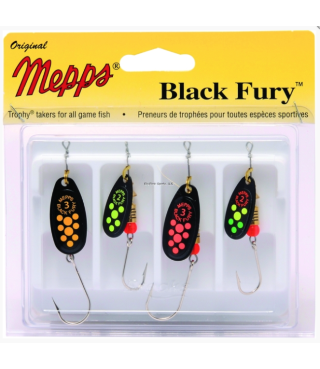 Mepps Black Fury 4pk