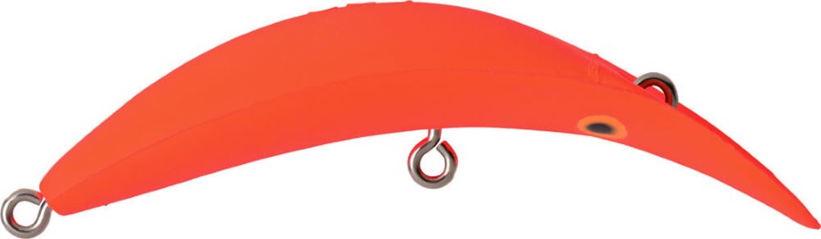 Yakima Flatfish Wiggling Fluorescent Red FLR T-50