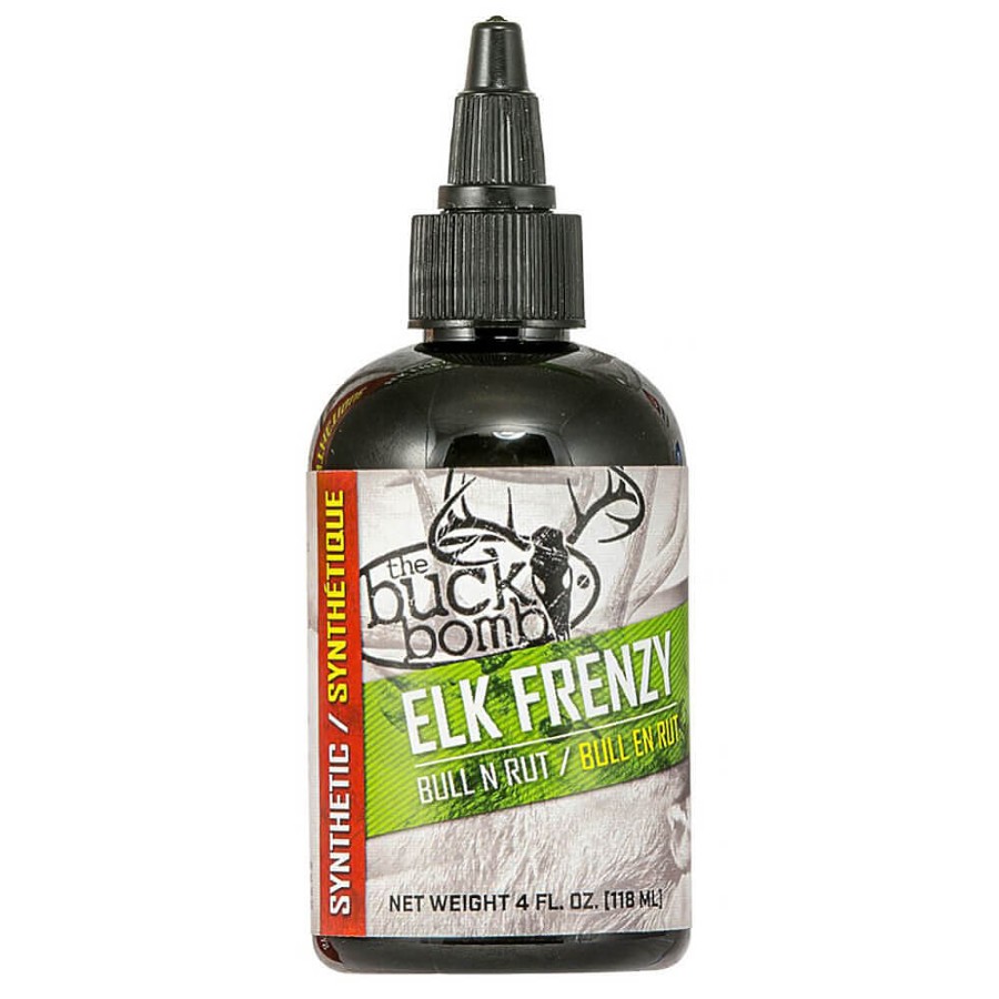 Buck Bomb Elk Frenzy Synthetic Liquid Attractant, 4 oz 