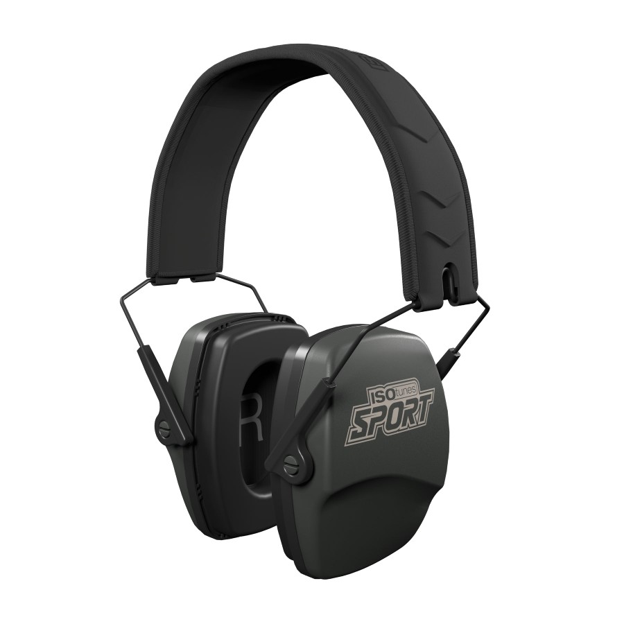  ISOtunes DEFY Slim Passive Tactical Earmuffs Green