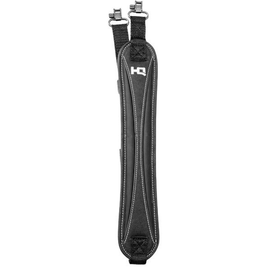 HQ Outfitters EVA Comfort Contoured Sling with swivels, Black 