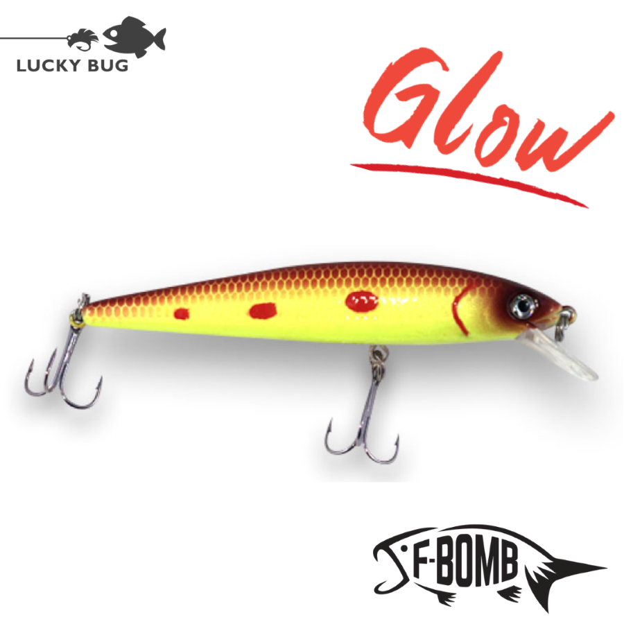 Lucky Bug F-Bomb-Hot Mustard 4.5" 
