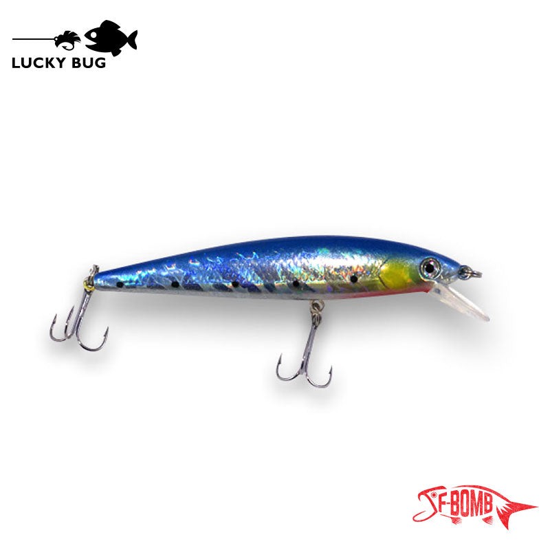 Lucky Bug F-Bomb-Killer Blue 4.5"  