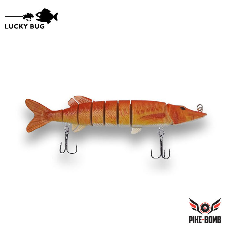 Lucky Bug Pike Bomb Fire Bomb 5"