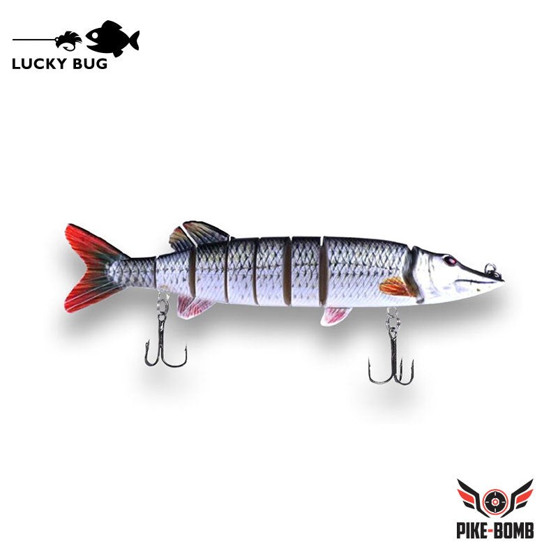 Lucky Bug Pike Bomb Ghost 5"  