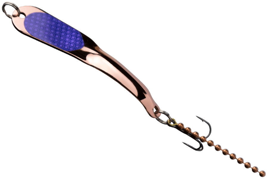 Iron Decoy Steely # 4 Copper w/ Purple