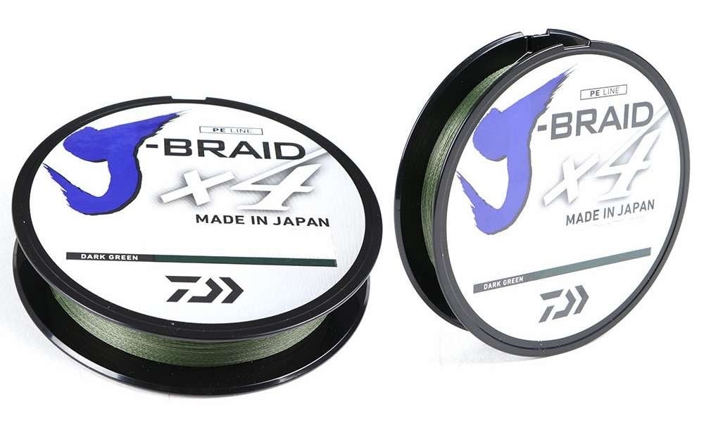 Daiwa J-Braid 4 Strand Braided Line 150yd Filler Spool