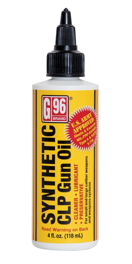 G96 1053-Biling Synthetic CLP Gun Oil 4 Fl Oz Us Army Approved 