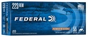Federal Power-Shok 223 Remington Ammunition 64 Grain JSP 