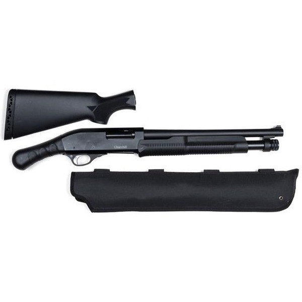 Churchill Pump Shotgun 12GA Black 15"