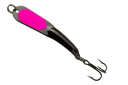 Iron Decoy Steely # 2 Black Hot Pink Lure