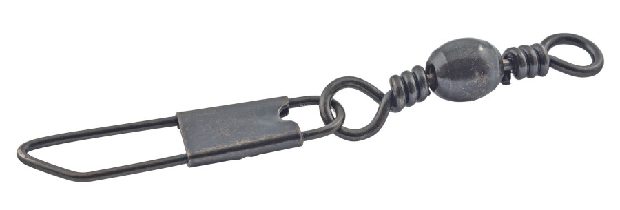 Danielson 1700SPBLK-14 Swivel w/Safety Snap Single Bag Black Size 14 7pk