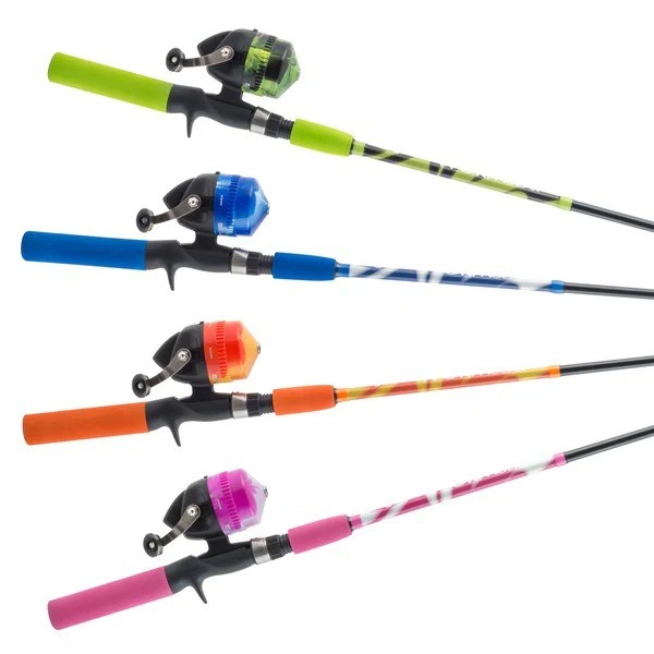 Worm Gear 5'6" 2Pc Medium Spincast Combo