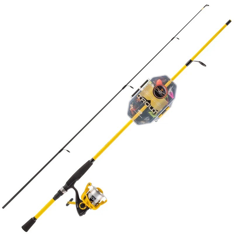 Ready 2 Fish Trout Medium Spinning Combo with Kit - 6'6" Medium