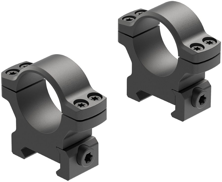 Leupold BackCountry Cross-Slot 34mm Med Rings Matte