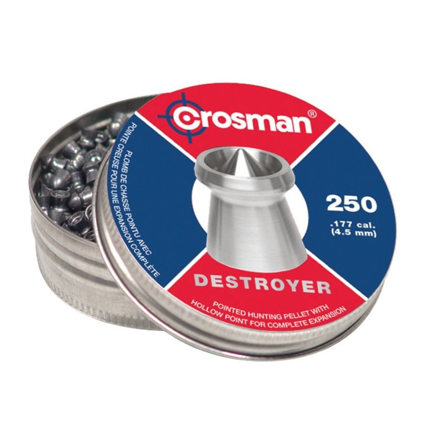 Crosman Pellets: Crosman DestroyerTM .177 P 7.4 gr 250 count