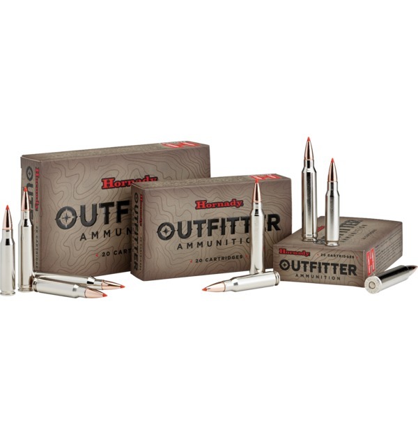 Hornady 80713 Outfitter Rifle Ammo 7MM Prc, 160 Gr, Cx Otf, 20 Rnd