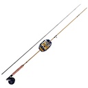 Ready 2 Fish Fly Fishing Combo with Tackle Kit - 9' #5/6 Line Weight 