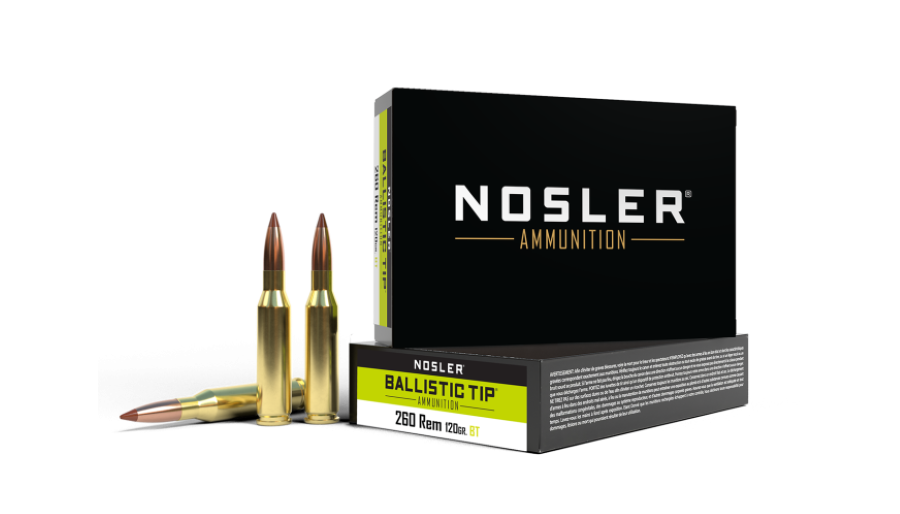 Nosler 260 Rem 120gr Ballistic Tip Hunting Ammunition
