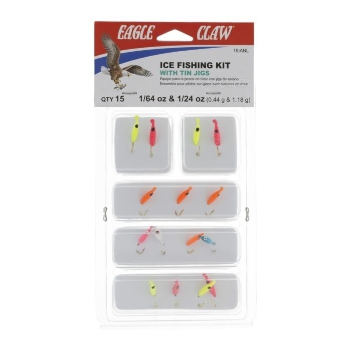 Eagle Claw Ice Jig Kit 15