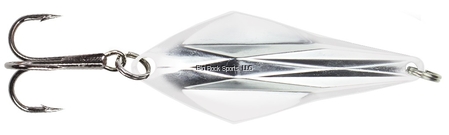 Lunkerhunt RS101 1.4" Rattle Spud- Silver/White, 1/8 Oz