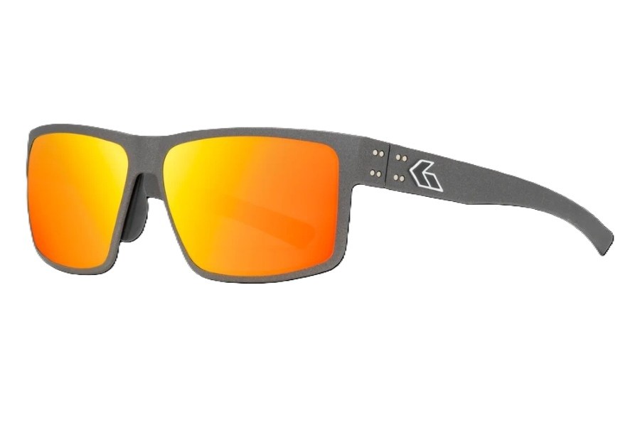 Gatorz, Rig, Graphite, Silver Logo, Digitally Optimized, Polarized, Rose Sunburst 