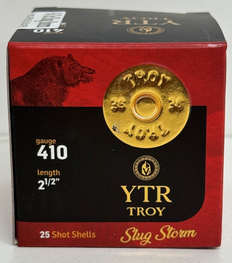 Troy Ammunition 410 Gauge 1/4oz. 2.5inch Slug 25rds 