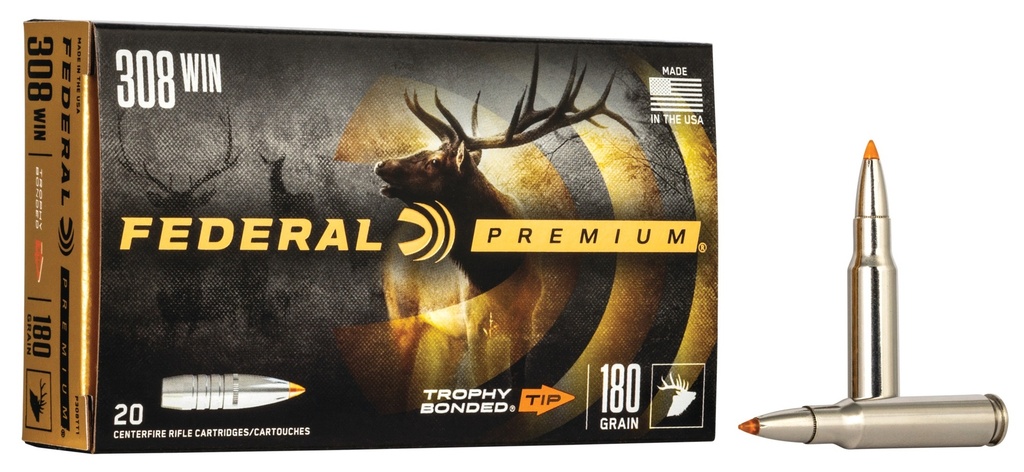 FED. Premium c.308 WIN. 180 gr. TBD