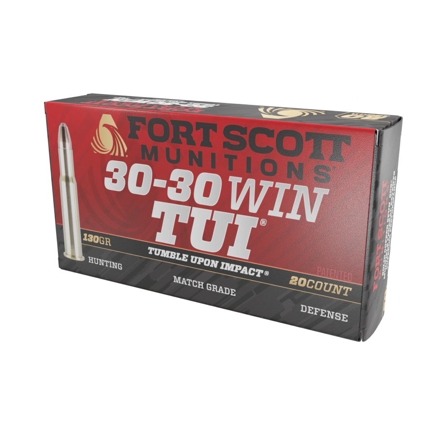 Fort Scott Munitions 30-30 Win SCS® TUI® - 130Gr Solid Copper Ammo