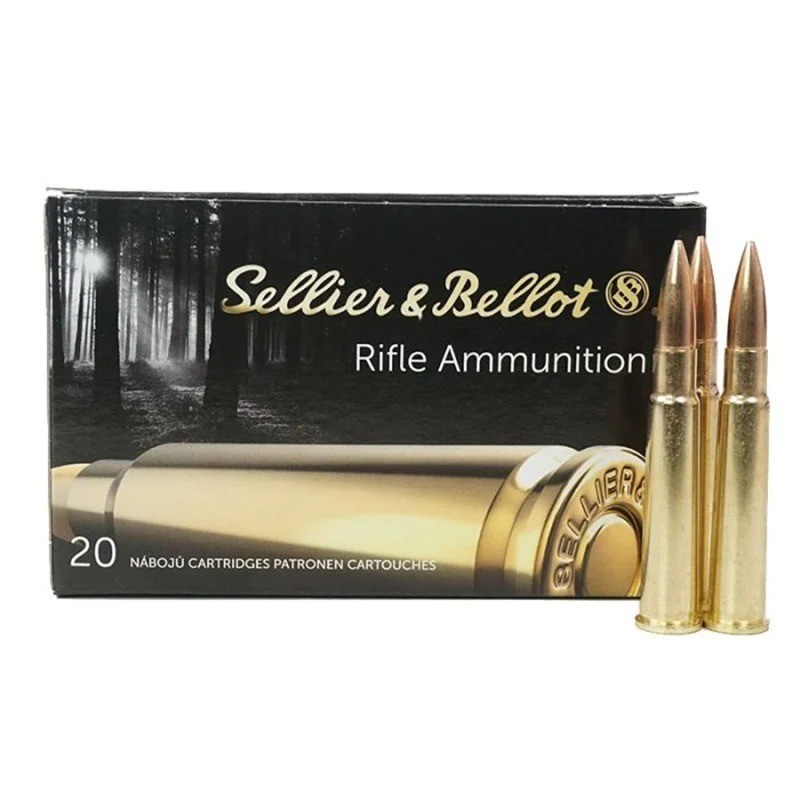 Sellier & Bellot - 6.5x55 Swede, 140gr, FMJ, Box of 20