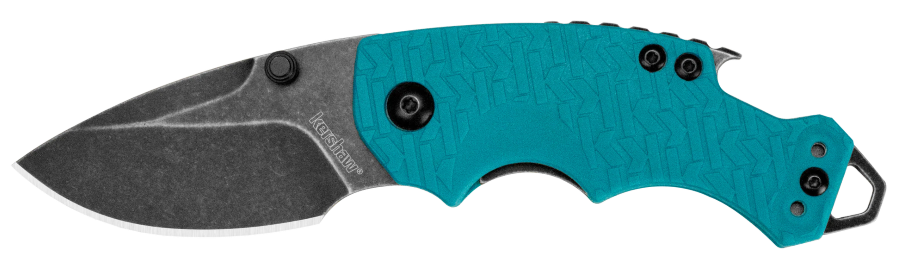 Kershaw Shuffle | Teal, Blackwash
