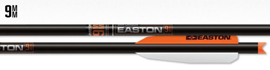 Easton Archery 9mm Crossbow Bolts 6 pack with 4" Vanes 6 pack
