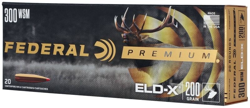 Federal Premium 300 WSM 200gr ELD-X 