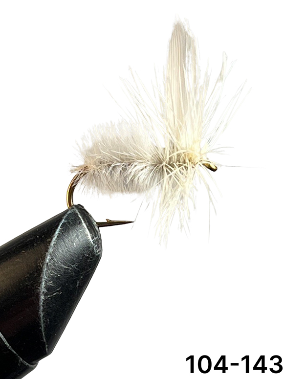 Dry Flies White Fly #10