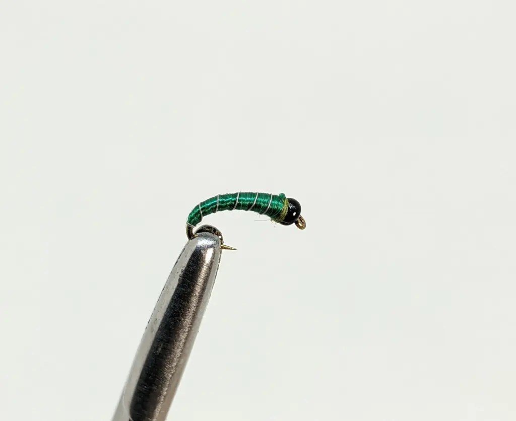 Nymph Flies Chironomid Green #10