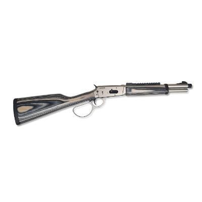 Morisson Lever-Action Timberwolf 22 LR Nickel 12″ Barrel Nickel Receiver Laminate Stock