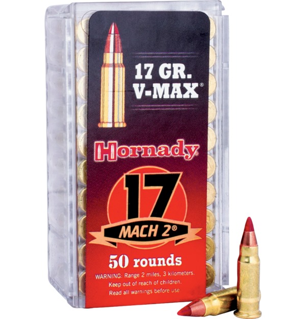 Hornady 17 Mach 2 17 Grain V-MAX 