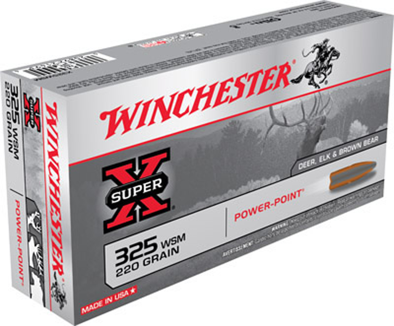 Winchester CF Ammo 325 WSM 220 gr. Power-Point® 