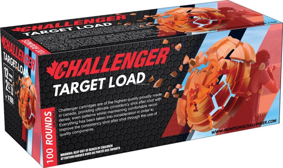 Challenger Target Load 12 GA 2-3/4", No. 7.5 100pk