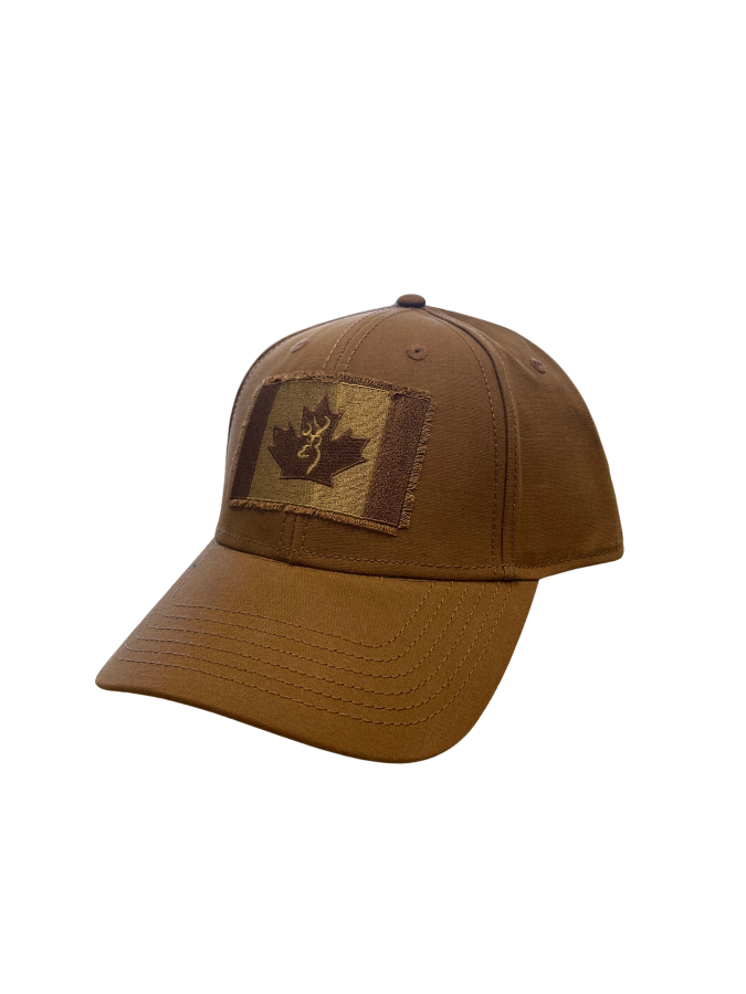 Browning Hat Brown Canadian Flag