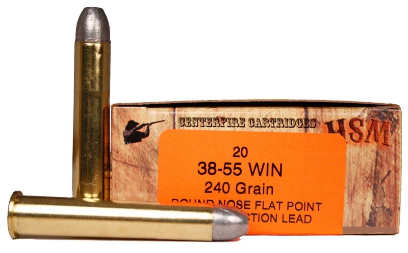 HSM 38-55 WIN 240GR RimRock Cowboy