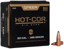 Speer Hot-Cor Bullet 30 Cal 165 Grain Spitzer Soft Point