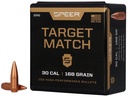 Speer Target Match 30 Cal 168GR BTHP Bullet