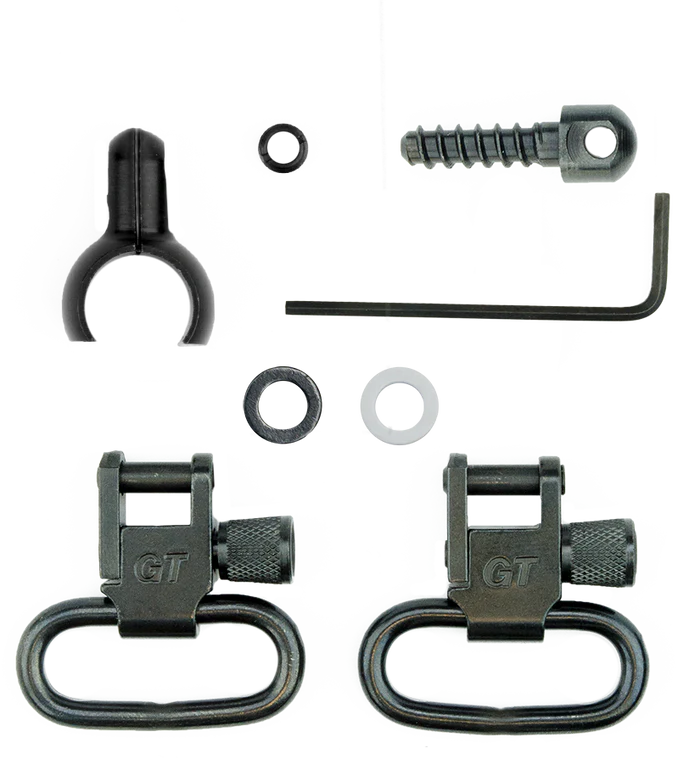 Grovtec Two Piece Barrel Band Swivel Set