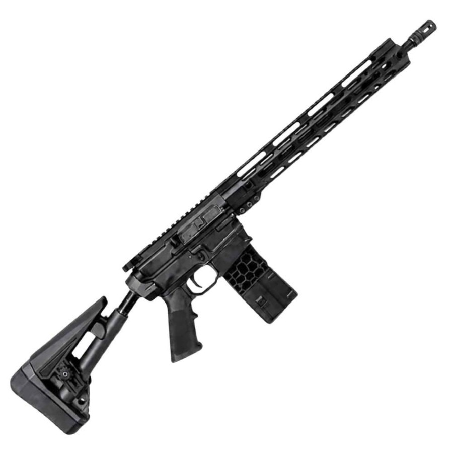 Crusader Arms Backland Comp Rifle 5.56 Nato / .223 Rem, 18.6" Barrel, Black