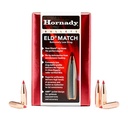 Hornady 22 Cal .224 75 Grain ELD Match Bullets