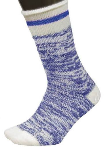 Ladies Wool In Socks Purple