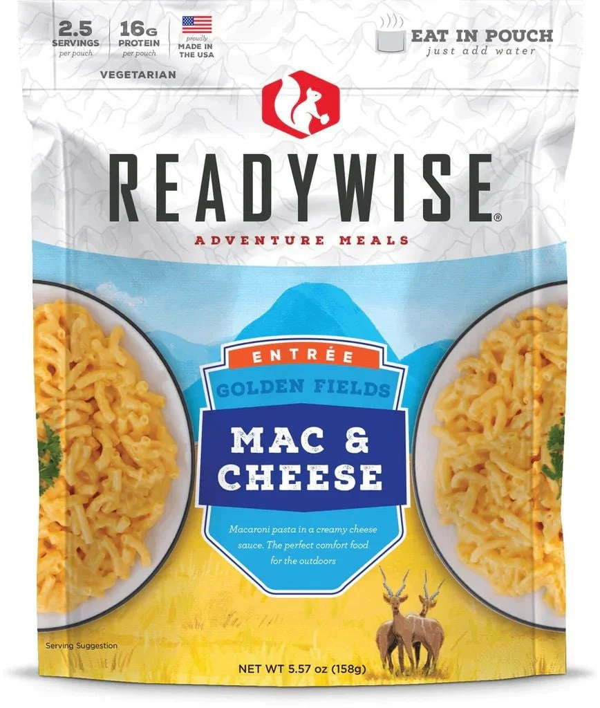 Ready Wise Freeze Dried Meals