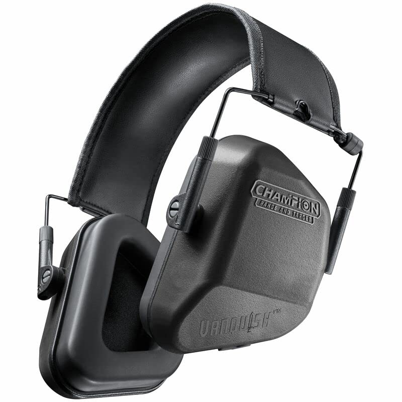 Champion Passive Vanquish 24 NRR BLK Ear Muffs